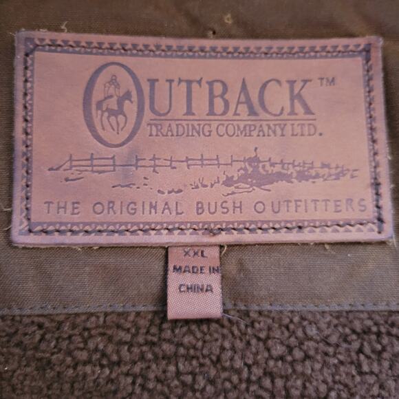 Outback Trading Company Genuine
Australian Oilskin Cotton Fabric Vest Men's
XXL - Picture 7 of 13